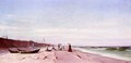 Sunset New York Harbor 1876 - Francis Augustus Silva