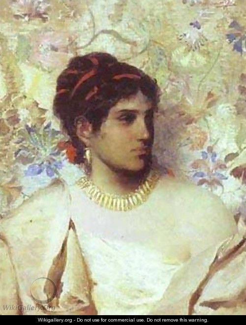 A Greek Woman 1877 - Henryk Hector Siemiradzki