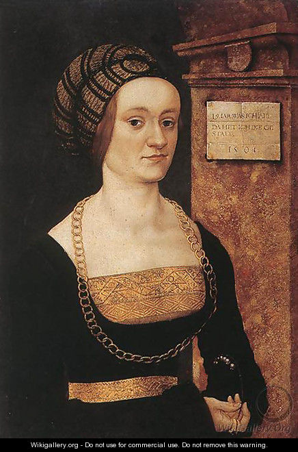 Barbara and Hans Schellenberger 1505 1507 - Hans, the elder Burgkmair