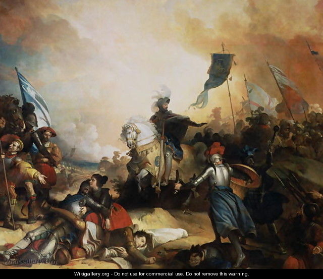 The Battle of Marignan 14th September 1515 1836 - Nicholas Hilliard