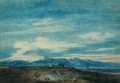 The Euganean Hill from Padua - John Robert Cozens