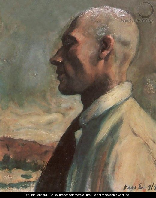 Self portrait 1919 - Dezso Kormiss