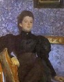 Portrait Of Countess Varvara Musina Pushkina 1895 - Valentin Aleksandrovich Serov