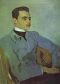 Portrait Of Count Nikolay Sumarokov Elstone 1903 - Valentin Aleksandrovich Serov