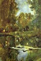 Pond In Abramtsevo Study 1886 - Valentin Aleksandrovich Serov