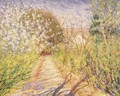 Garden Path with Blossoming Bushes 1935 - Kann Gyula Kosztolanyi