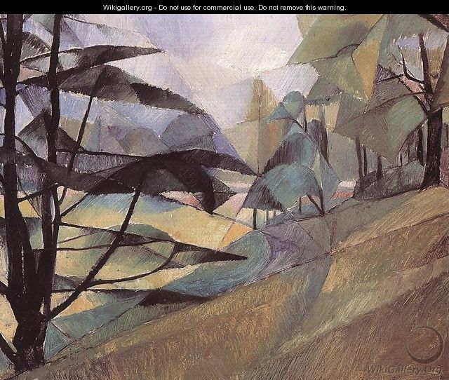Landscape 1913 - Hugo Scheiber
