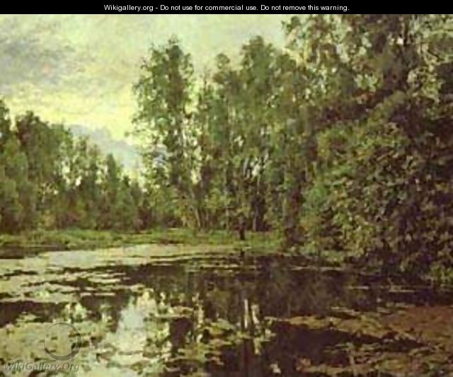 The Overgrown Pond Domotcanovo 1888 - Valentin Aleksandrovich Serov