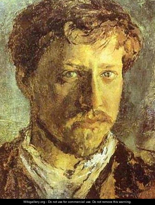 Self Portrait 1880s - Valentin Aleksandrovich Serov