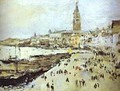 Seaside In Venice Study 1887 - Valentin Aleksandrovich Serov