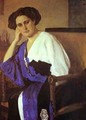 Portrait Of Yelena Balina 1911 - Valentin Aleksandrovich Serov