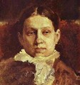 Portrait Of Vera Repina 1881 - Valentin Aleksandrovich Serov