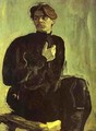 Portrait Of The Writer Maxim Gorky 1905 - Valentin Aleksandrovich Serov
