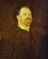 Portrait Of The Italian Singer Francesco Tamagno 1891 - Valentin Aleksandrovich Serov