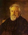 Portrait Of The Author Nikolay Leskov 1894 - Valentin Aleksandrovich Serov