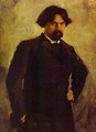 Portrait Of The Artist Vasily Surikov Late 1890s - Valentin Aleksandrovich Serov