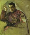 Portrait Of Sergei (Serge) Diaghilev 1904 - Valentin Aleksandrovich Serov