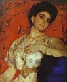 Portrait Of Maria Akimova 1908 - Valentin Aleksandrovich Serov