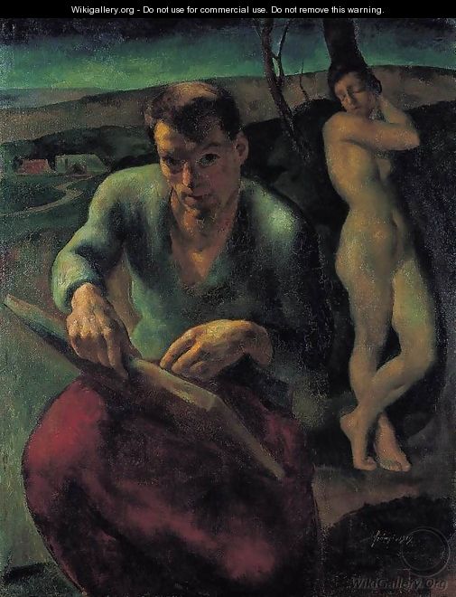Self Portrait 1919 - Istvan Desi-Huber