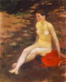 Nude in the Garden 1914 - Istvan Desi-Huber