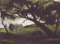 Landscape with Horse 1920 - Istvan Desi-Huber