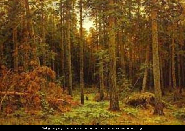 Pine Forest 1885 - Ivan Shishkin