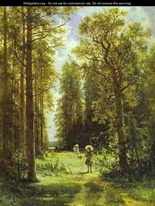 Path In A Forest 1880 - Ivan Shishkin