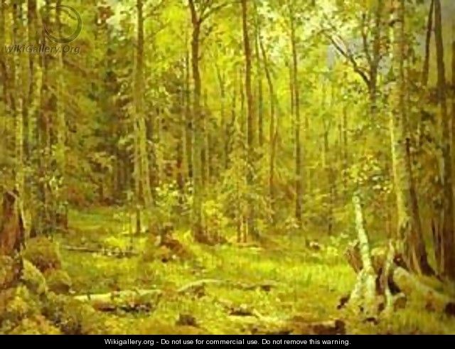 Mixed Forest Shmetsk Near Narva 1888 - Ivan Shishkin