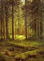 Coniferous Forest Sunny Day 1895 - Ivan Shishkin