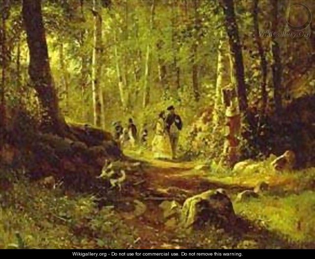 A Walk In The Forest 1869 - Ivan Shishkin