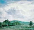 Hilly Landscape 1941 - Gyorgy Roman