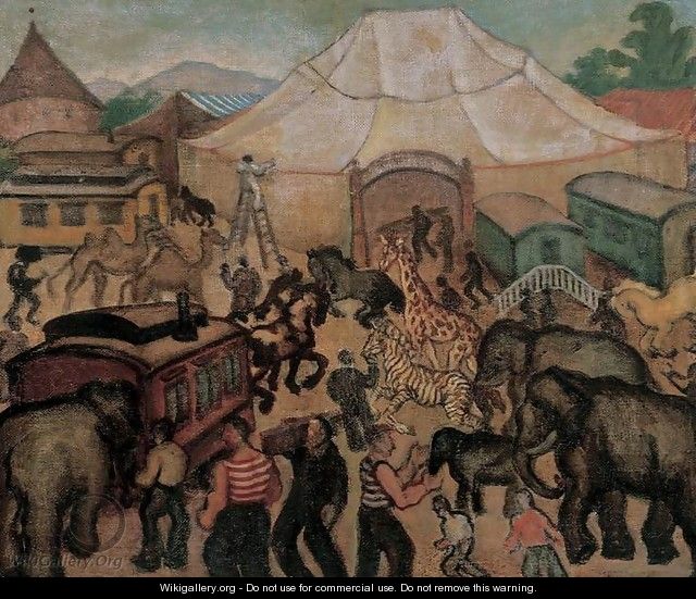 Circus c 1930 - Geza Bornemisza