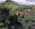 Landscape at Nagybanya 1900 - Istvan Boldizsar