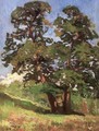 Sunlit Tree at Nagybanya 1903 - Alfred Rethel