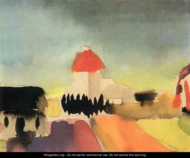 Dutch Landscape 1923 - Charles Spencelayh