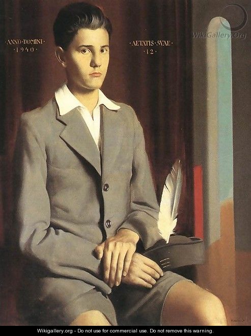Seated Boy 1940 - Bela Czobel
