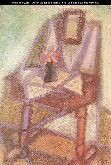 Side table with Mirror 1951 - Janos Kmetty