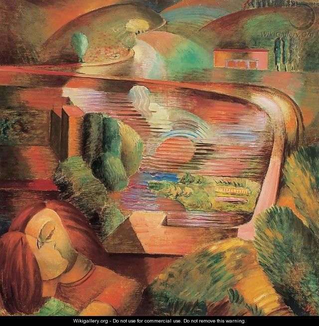 Lovers on the Lakeshore 1934 - Vilmos Perlrott-Csaba