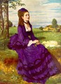 Lady in Violet 1874 - Pal Merse Szinyei