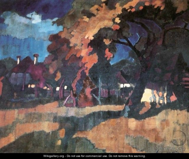 Sunset 1930 - Odon Marffy