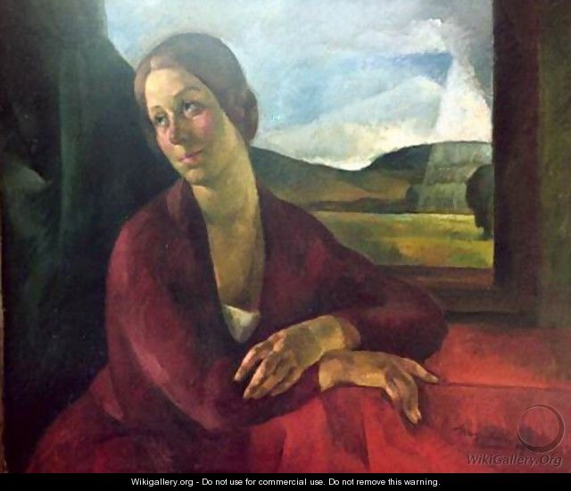 Portrait of Rigo Manci 1925 - Gyula Rudnay