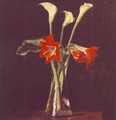 Flowers in a Vase 1910 - Tamas Lossonczy