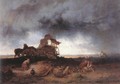 Storm at the Puszta 1867 - Mihaly Munkacsy