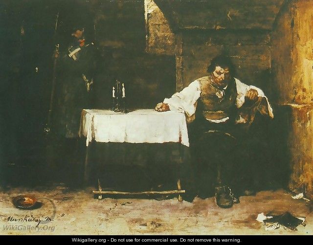 Condemned Cell (The Convict) 1869 72 - Mihaly Munkacsy