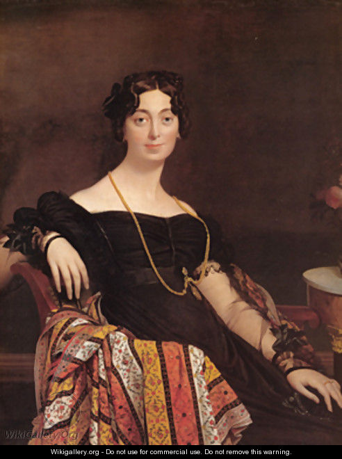 Madame Jacques Louis Leblanc - Jean Auguste Dominique Ingres