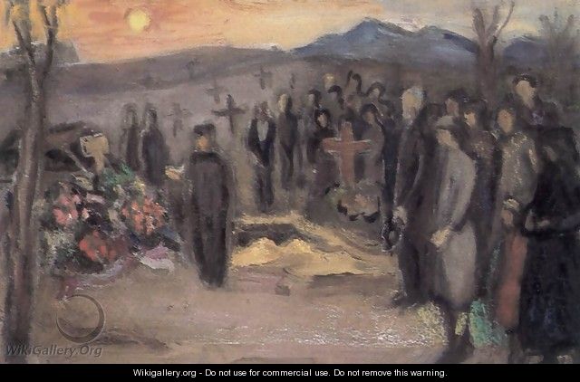 Funeral 1930 - Louis Valtat
