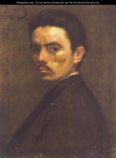 Self portrait 1902 - Bela Onodi
