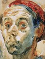Self portrait in Red Cap 1947 - Istvan Reti