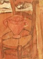 Vase on a Chair (Italian Jar) 1918 - Auguste Herbin