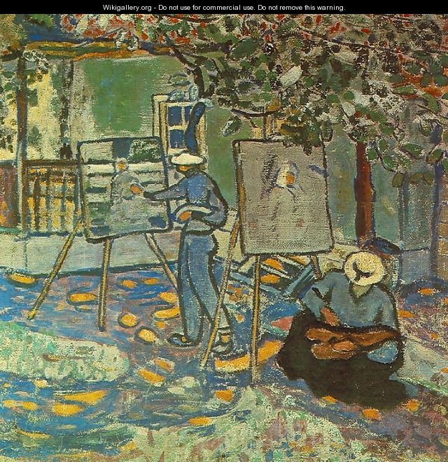 Painters in Open Air 1906 - Auguste Herbin